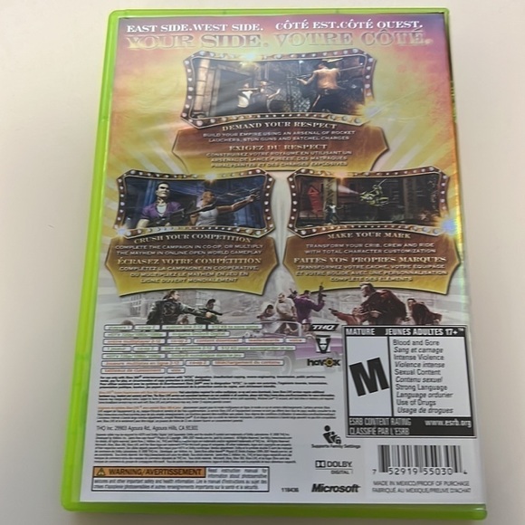 XBOX 360 Saints Row 2, - Picture 2 of 4